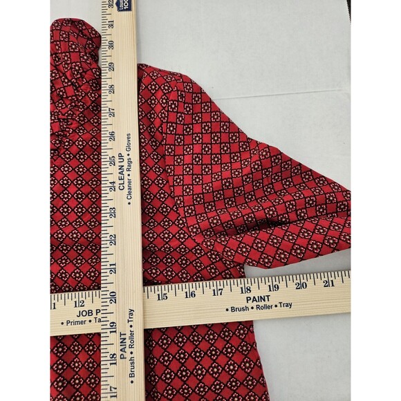 Mud Pie Women's Whitney Ruffle Neck Red Tunic Size XS 0 - 2 - Picture 7 of 8